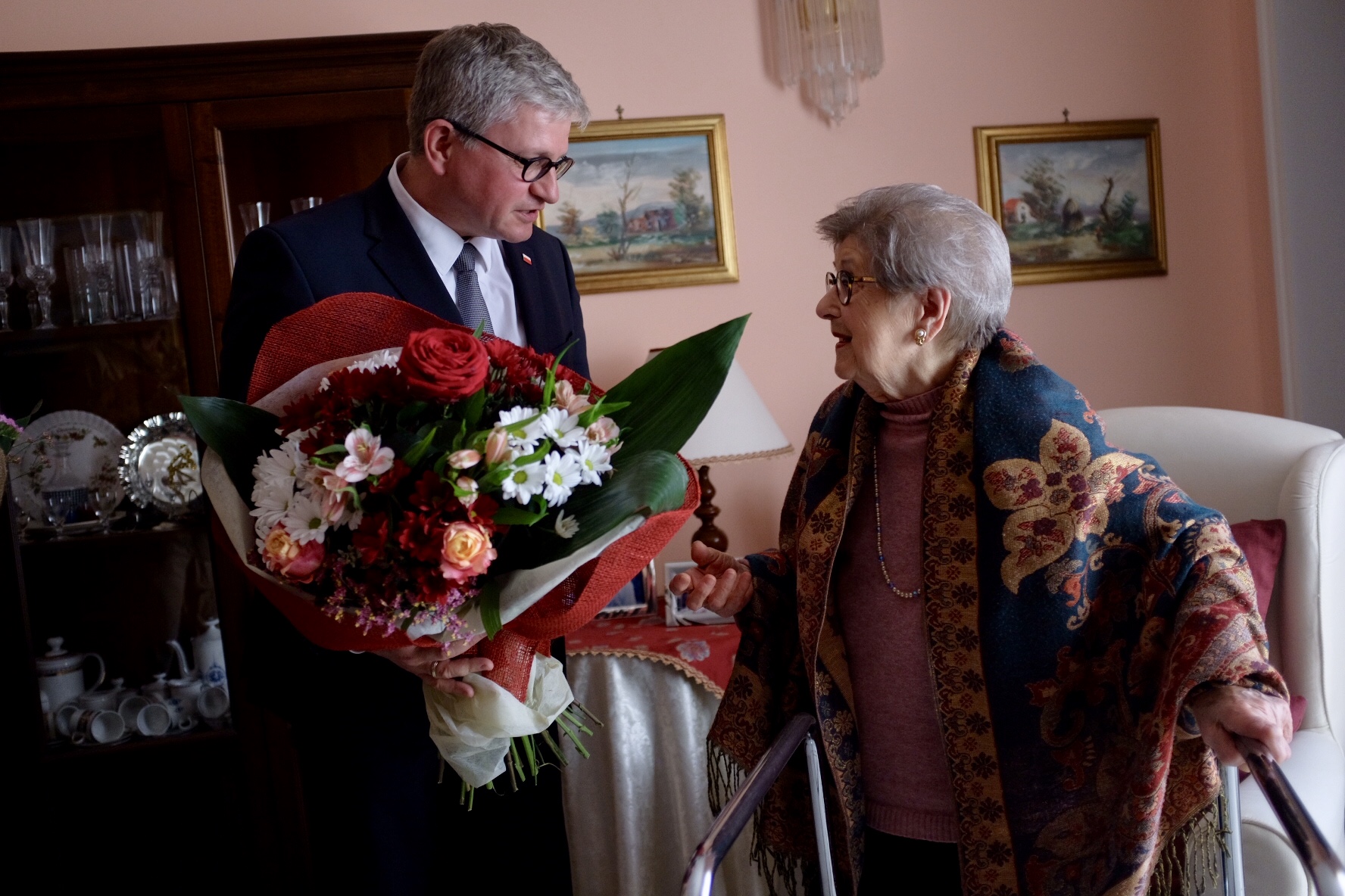 Spotkanie z sybiraczką Teresą Bobrowską Wydarzenia Biuro
