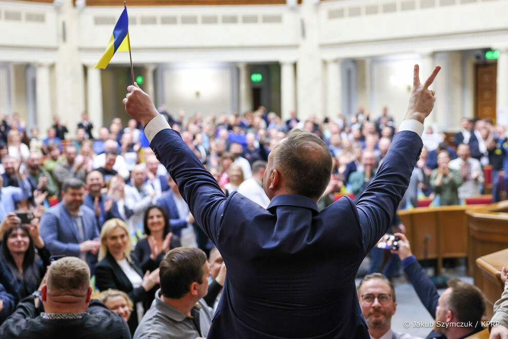 Andrzej Duda przed Radą Najwyższą Ukrainy