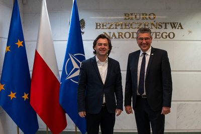 Zastępca Szefa BBN spotkał się z przedstawicielami ECFR