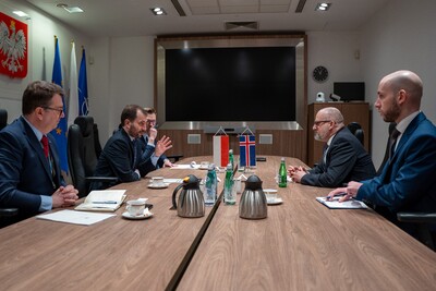 Spotkanie Zastępcy Szefa BBN z Ambasadorem Islandii