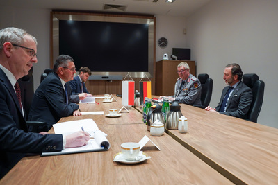 Spotkanie Szefa BBN z Ambasadorem Niemiec