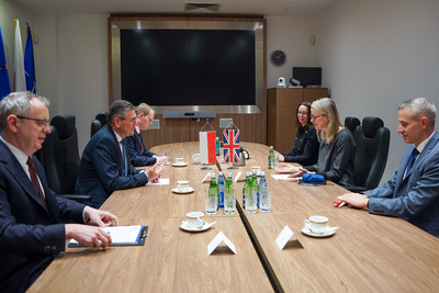 Szef BBN spotkał się z Ambasador Wielkiej Brytanii