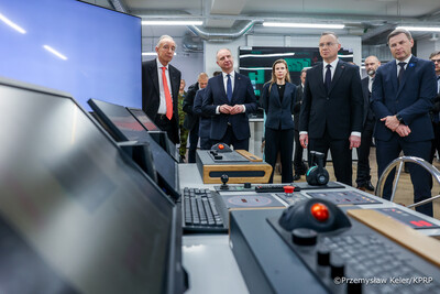 Estonia. Wizyta Prezydenta RP w siedzibie CyberRange 14