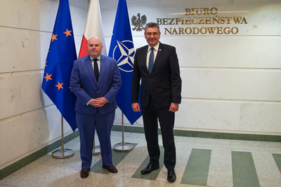 Spotkanie Szefa BBN z Ambasadorem Nowej Zelandii