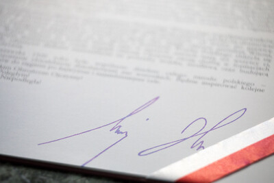 List Prezydenta do uczestników uroczystości pogrzebowych śp. gen. broni Waldemara Skrzypczaka