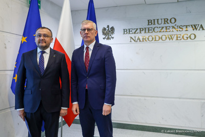 Spotkanie Szefa BBN z Ambasadorem Ukrainy w Polsce