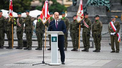 List Prezydenta RP z okazji wręczenia sztandaru Dowództwu 2 Korpusu Polskiego – Dowództwu Komponentu Lądowego