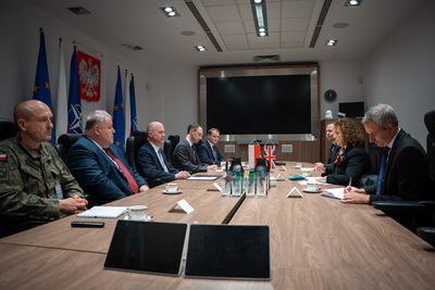 Spotkanie Zastępcy Szefa BBN z Ambasador Wielkiej Brytanii