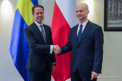 Spotkanie Zastępcy Szefa BBN z Doradcą ds. Bezpieczeństwa Narodowego Premiera Szwecji