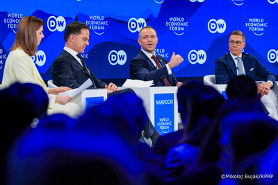 Davos. Dyskusja „Can Europe Defend Itself” z udziałem Prezydenta RP