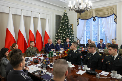 Kongres Studentów Uczelni Mundurowych w Belwederze