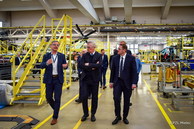 Szef BBN w PZL Mielec