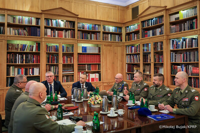 Spotkanie Prezydenta RP z kadrą dowódczą Sił Zbrojnych RP