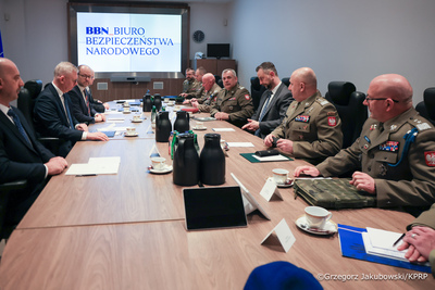 Odprawa z kadrą dowódczą Sił Zbrojnych RP