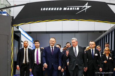 Wizyta Prezydenta w zakładach Lockheed Martin Aeronautics