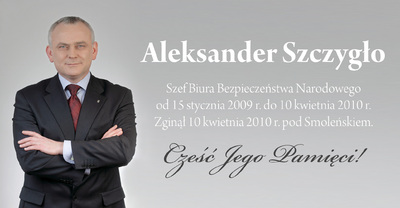 Aleksander Szczygło 1963-2010