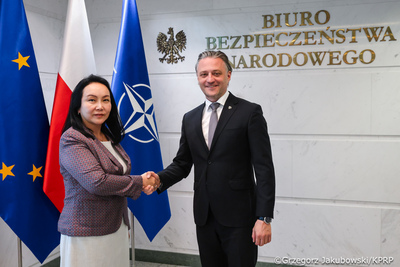 Szef BBN spotkał się z Ambasador Mongolii