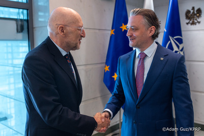 Spotkanie Szefa BBN z Ambasadorem Włoch