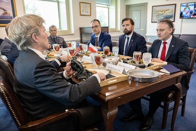 Szef BBN o wizycie w USA: tematem rozmów projekty, które będą kształtowały kolejne lata polsko-amerykańskiej współpracy