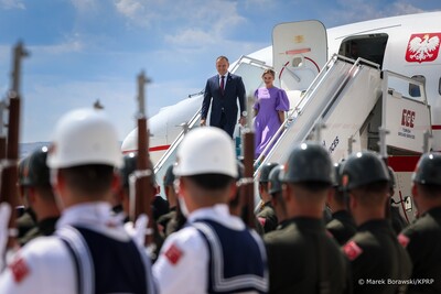 Prezydent RP przybył do Turcji na szczyt NATO