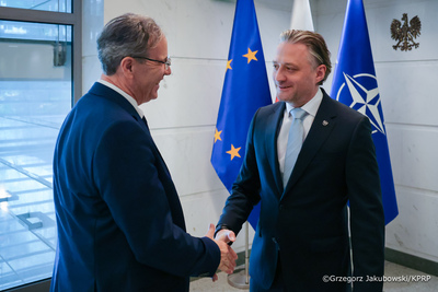 Spotkania Szefa BBN z ambasadorami Niemiec i Wielkiej Brytanii