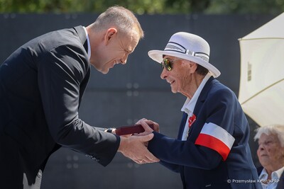 Spotkanie Prezydenta RP z Powstańcami Warszawskimi