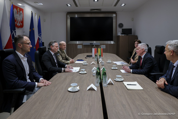 Spotkanie Szefa BBN z Ambasadorem Litwy